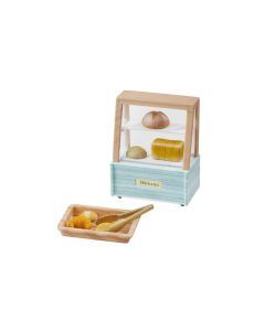 HobbyFun Mini-Figur Bäckerei Verkaufstheke 4.5 x 2.8 x 5.5 cm