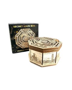 Escape Welt Rätselspiel Secret Box «Maze»