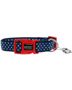 Doog Halsband Stella L Navy / Polka Dots
