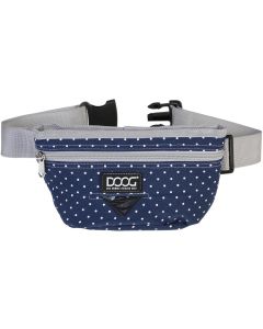 Doog Treat Pouch Stella L Navy / Polka Dots