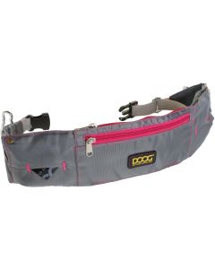 Doog The Walkie Belt Grau / Pink