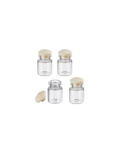 HobbyFun Mini-Utensilien Glasflasche 2.2 x 1.3 cm