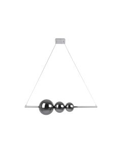 Näve Pendelleuchte LED «NOVA» Chrom 120 cm