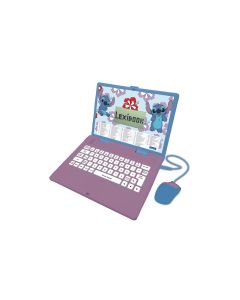 Lexibook Lern-Laptop Stitch DE/ENG mit 124 Aktivitäten Blau/Lila