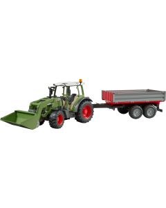 Bruder Spielwaren Track Builder Fendt Vario 211 mit Frontlader