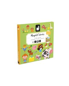 Janod Beschäftigungsspielzeug Magnetistories Bauernhof