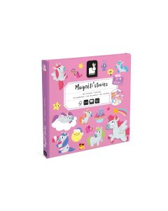 Janod Beschäftigungsspielzeug Magnetistories Einhorn