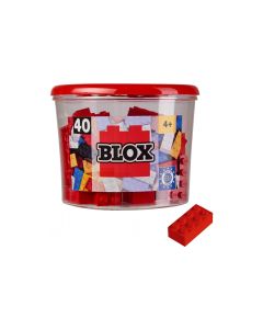 BLOX Bausteine 40 rote 8er Steine