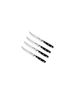 Messermeister Steakmesser-Set Avanta 1 Stück, Schwarz/Silber
