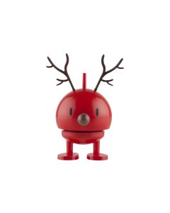 Hoptimist Deko Bumble Reindeer S 5.9 cm x 9.5 cm, Rot