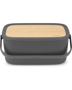 Brabantia Brotkasten Nic Dunkelgrau