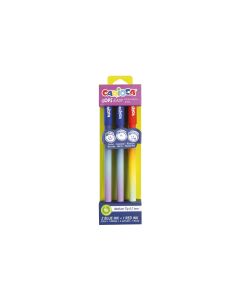 Carioca Gelschreiber Oops Easy 0.7 mm, Mehrfarbig,  3-Set