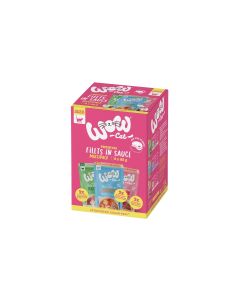 WOW Nassfutter Filets in Sauce Multipack, 6 x 85 g