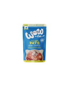 WOW Nassfutter Junior Paté Huhn & Garnele, 125 g