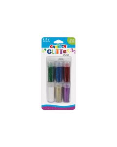 Carioca Glitzerstaub Spark 6 x 9 g, mehrfarbig