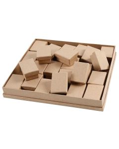 Creativ Company Papp-Schachtel 5 x 7 x 3.5 cm, 24 Stück