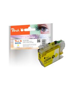 Peach Tinte Brother LC-422XLY Yellow