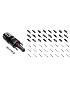FURBER.power Solarstecker Stecker MC4 kompatibel, 1 Paar / 25 Stk
