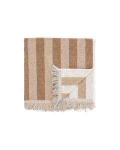 Bloomingville Handtuch Elaia 50 x 100 cm, Braun