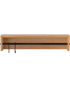 Bloomingville Wandgarderobe Ryde 10 cm x 11.5 cm, Braun