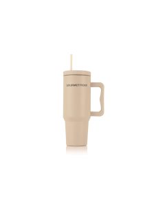 GOURMETmaxx Thermobecher 1200 ml, Beige