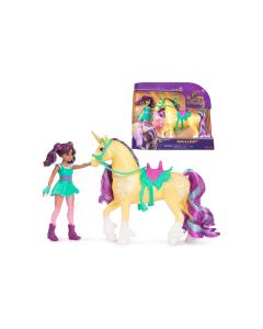 Spinmaster Unicorn Academy Ava Doll & Leaf Unicorn