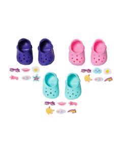 Baby Born Puppenkleidung Schuhe mit Pins assortiert