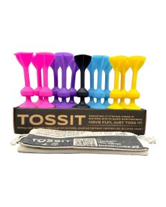 Tossit Saugnapf-Darts – Set für 4 Spieler