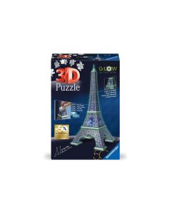 Ravensburger 3D Puzzle Eiffelturm - 50 Jahre blaues Dreieck