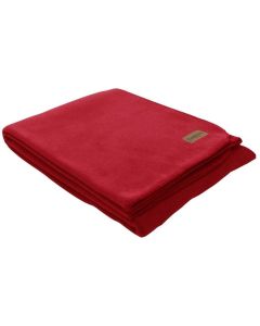 Eskimo Decke Edelvelours Rot, 100 x 150 cm