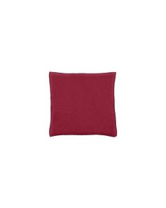 Eskimo Kissen Edelvelours 45 x 45 cm, Kirschrot
