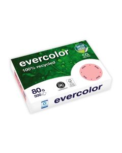 Clairefontaine Kopierpapier Evercolor A4, Rosa, 80 g/m²,500 Blatt