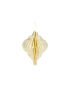 COCON Aufhänger Weihnachtsdeko 6er-Set, Ecru