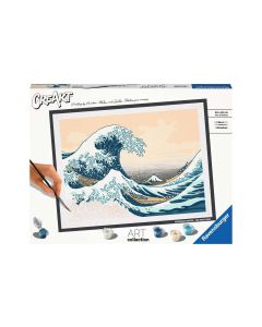 Ravensburger Malen nach Zahlen CreArt: The Great Wave (Hokusai)