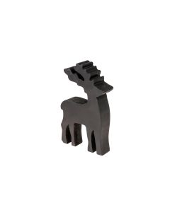 Opiflor Aufsteller Hirsch Schwarz