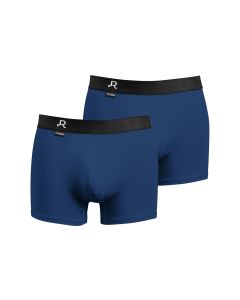 FLIZZER Unterhosen Trunk Der Charmeur 2er Pack Blau, L