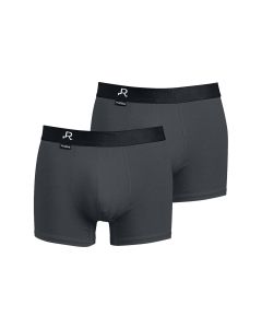 FLIZZER Unterhosen Trunk Der Macho 2er Pack Grau, S
