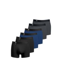 FLIZZER Unterhosen Trunk MIX 6er Pack Blau/Grau/Schwarz, XL