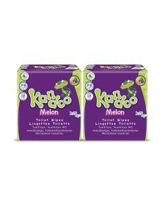 Kandoo Feuchttücher Melon 2x 180 Stück