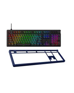 HyperX Gaming-Tastatur Alloy Rise + Top Plate marineblau