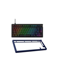 HyperX Gaming-Tastatur Alloy Rise 75 + Top Plate marineblau