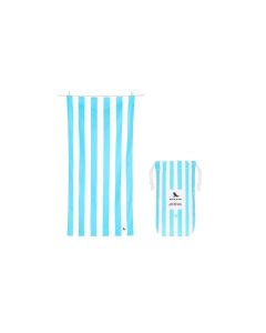 Dock & Bay Strandtuch Cabana XL, Hellblau, Weiss