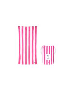Dock & Bay Strandtuch Cabana L, Pink, Weiss