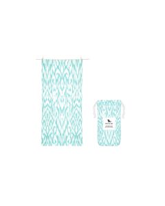 Dock & Bay Strandtuch Soft Seafoam XL, Türkis, Weiss