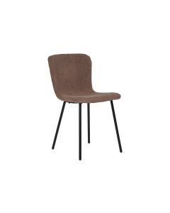 House Nordic Stuhl Halden 2 Stück, 81 x 52 cm, Braun