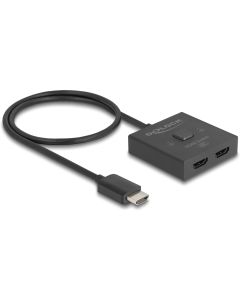 Delock Verteiler 2 Port HDMI Switch Bidirektional
