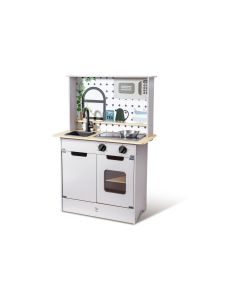 Hape Kitchen Playset warm beige gray