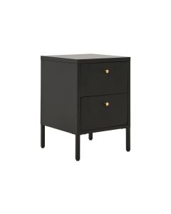 House Nordic Beistelltisch Dalby 40 x 59.5 cm, Schwarz