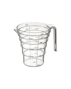 Yamazaki Messbecher 5 dl, Transparent