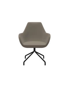 Profim Polsterstuhl Fan 10H Schwarz , Beige-Grau